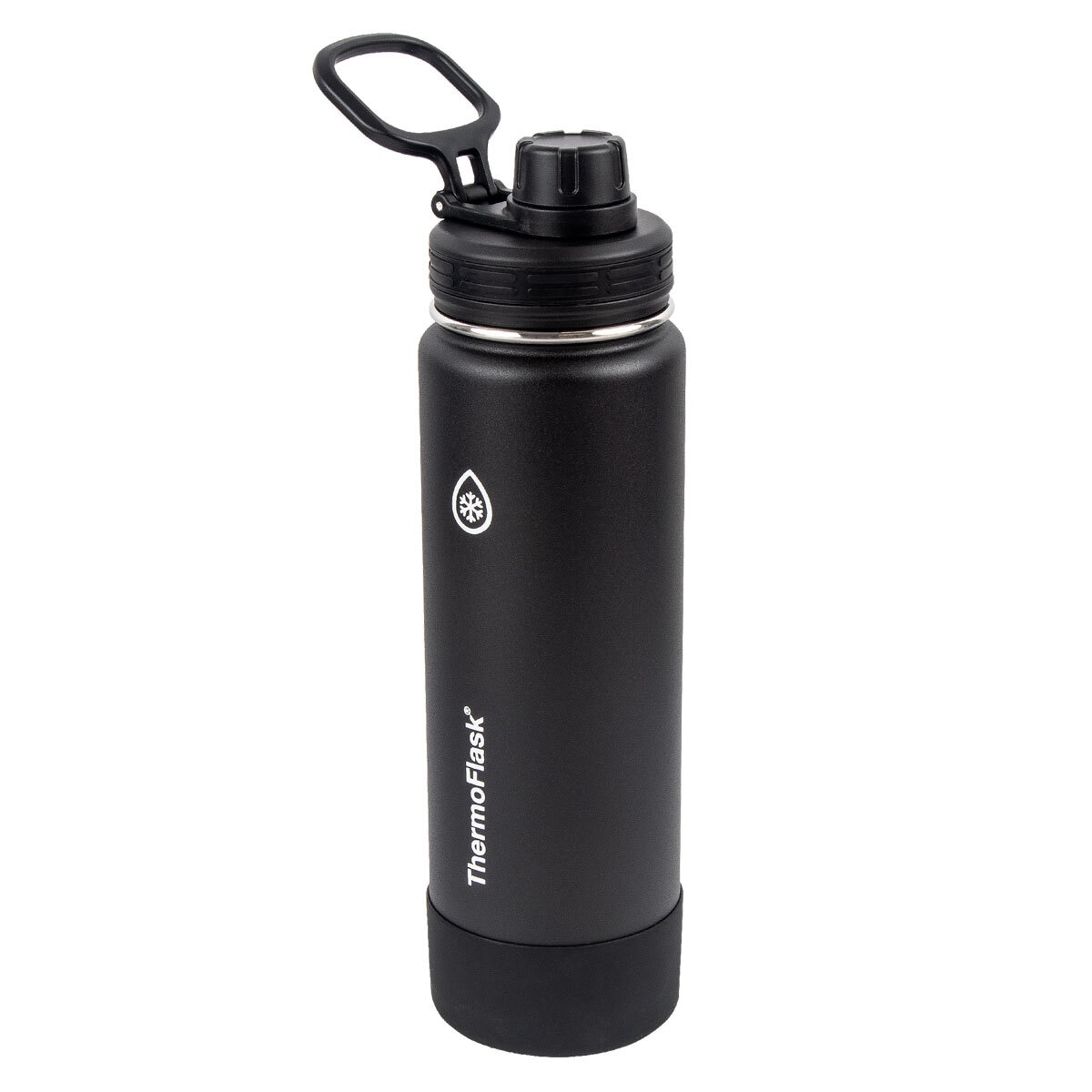 ThermoFlask Autospout Stainless Steel Double Wall Vacuum Insulated 710ml Bottles, 2 Pack in 2 Colours