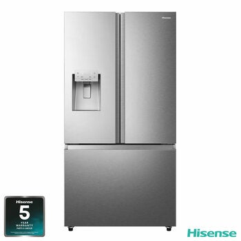 Hisense RF793N4SASE, French Door Fridge Freezer, E Rated in Stainless Steel