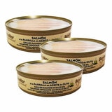 Baymar Gourmet Wild Pacific Red Salmon in Olive Oil, 3 x 160g Baymar Gourmet Wild Pacific Red Salmon in Olive Oil, 3 x 160g