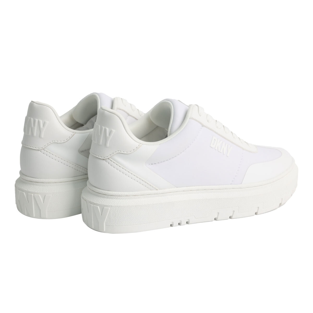 DKNY Ladies Mac Trainer in White