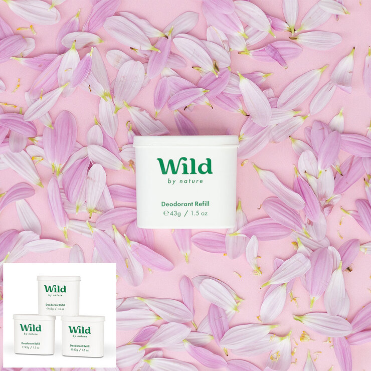 Wild Jasmine & Mandarin Blossom Deodorant Refills, 3 Pack Wild Jasmine & Mandarin Blossom Deodorant Refills, 3 Pack