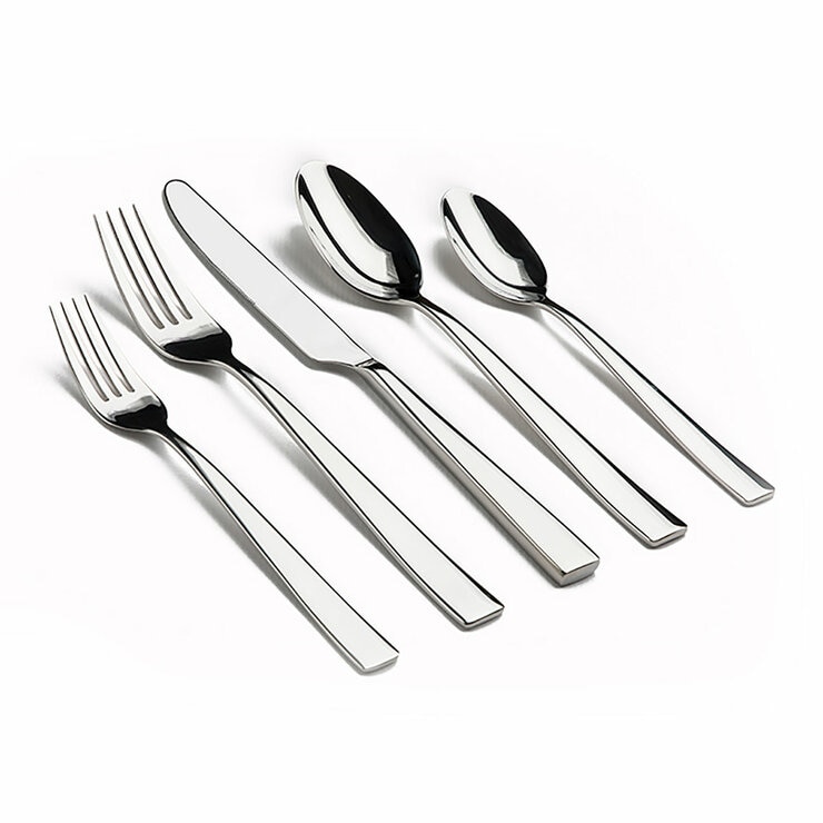 Resto Stainless Steel Cutlery Set, 60 Piece