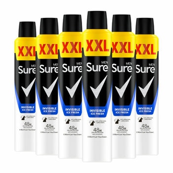 Sure Men Anti-Perspirant, 6 x 300ml Sure Men Anti-Perspirant, 6 x 300ml