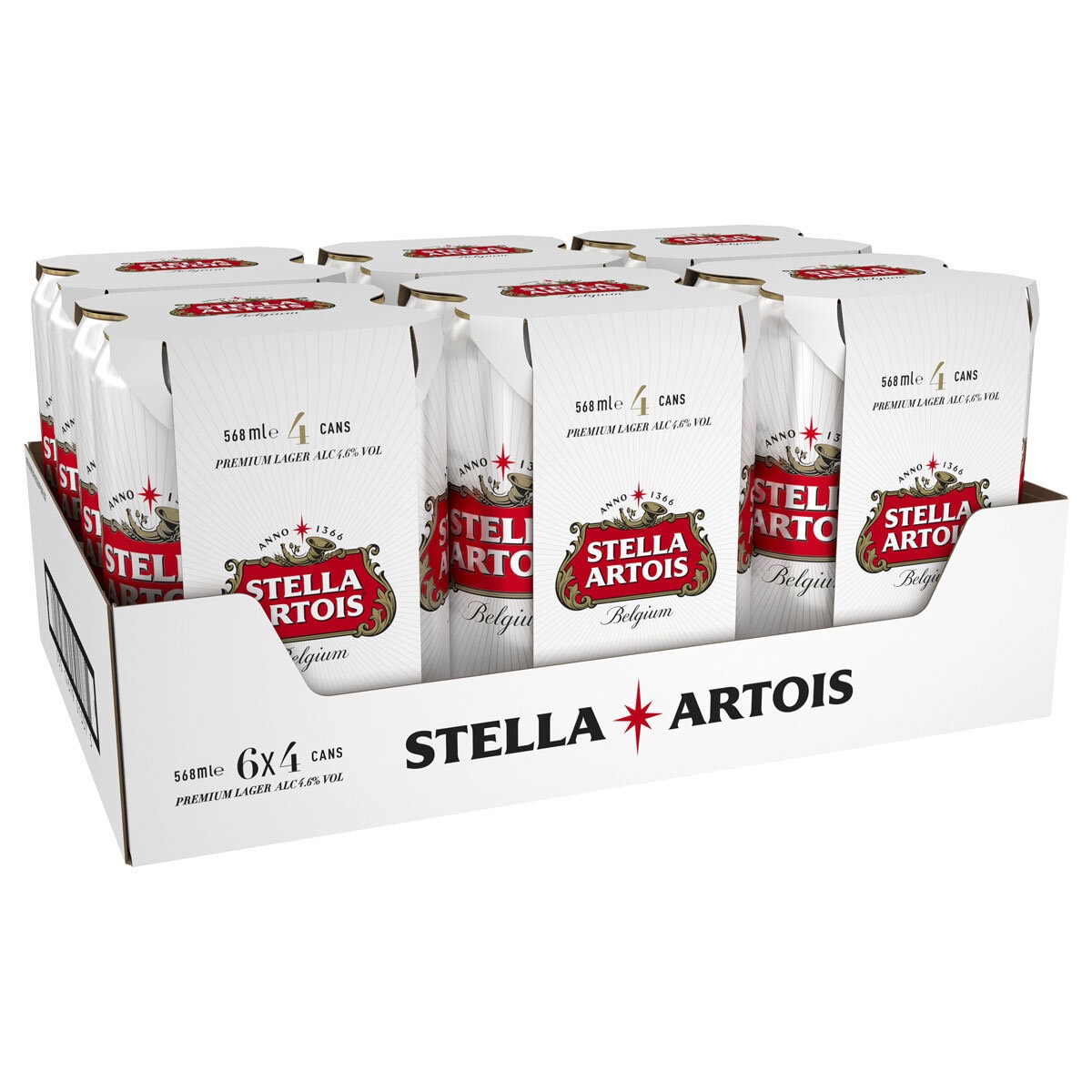 STELLA ARTOIS 6/4/568ML