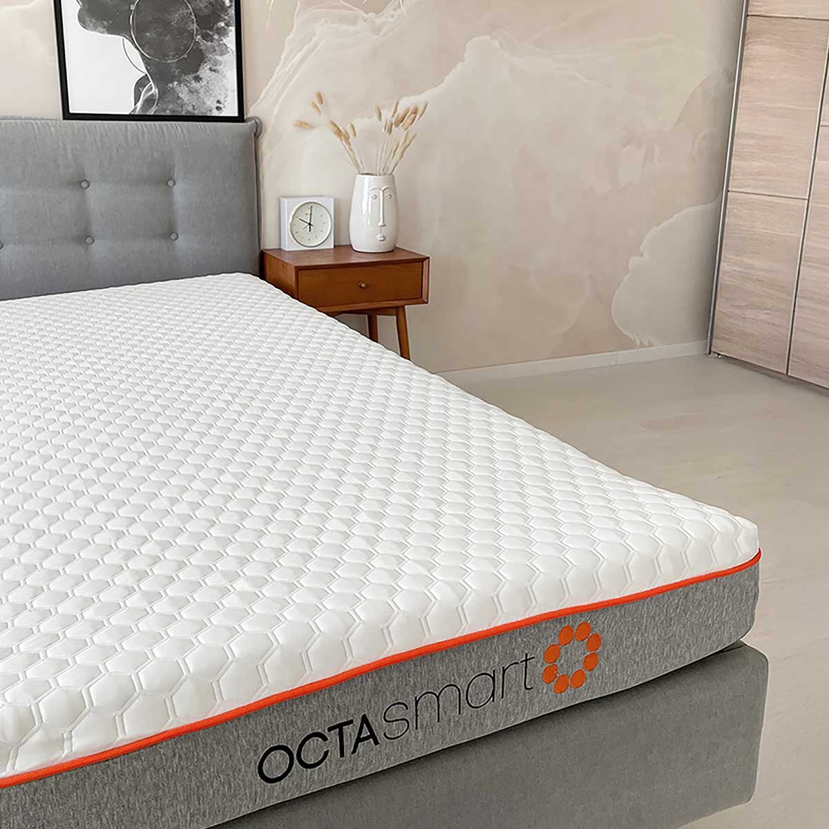 Dormeo Octasmart Rolled Hybrid Mattress, Double