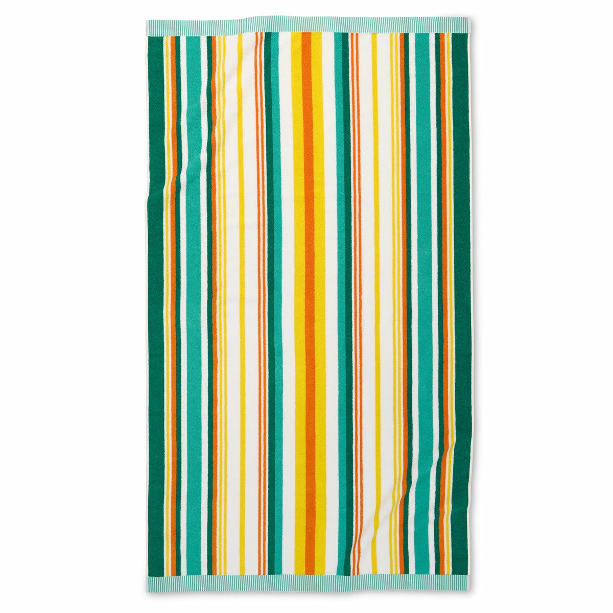 Oversized 100% Cotton Striped Beach Towel