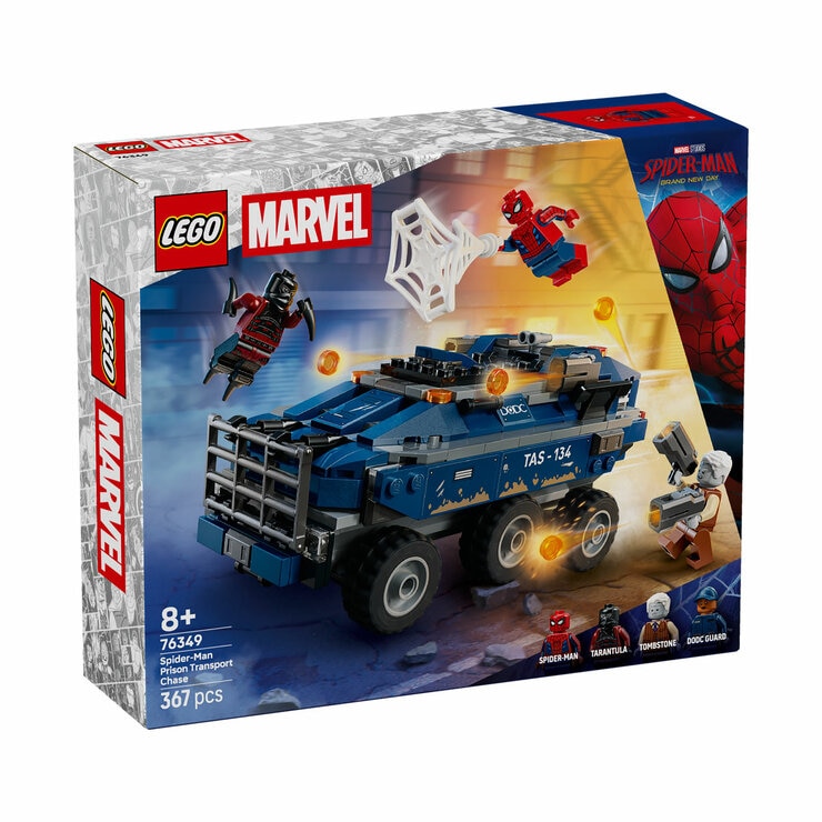 LEGO Marvel Spider-Man Prison Transport Chase - Model 76349 (8+ Years) LEGO Marvel Spider-Man Prison Transport Chase - Model 76349 (8+ Years)