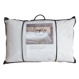 Packaged Image of Simply Sleep Duck Feather Pillow