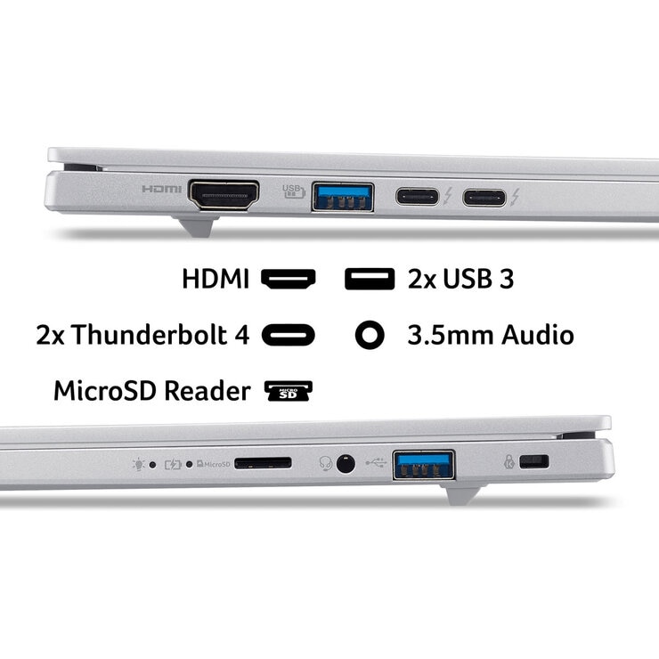 Acer Aspire 14, Ryzen AI 5, 16GB RAM, 512GB SSD, 14 Inch Laptop, NX.JNZEK.001