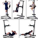 Marcy TC-3508 Deluxe Corner Pull Up Power Tower