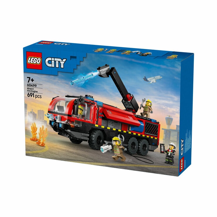 LEGO City Airport Fire Truck - Model 60499 (7+ Years)