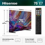 Buy Hisense 75E7STUK 75 Inch QLED HD Smart TV at Costco.co.uk Buy Hisense 75E7STUK 75 Inch QLED HD Smart TV at Costco.co.uk