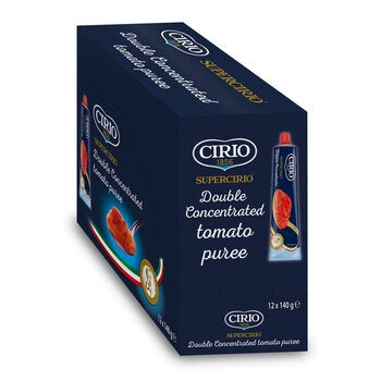 Cirio Tomato Puree Tubes, 12 x 140g Cirio Tomato Puree Tubes, 12 x 140g