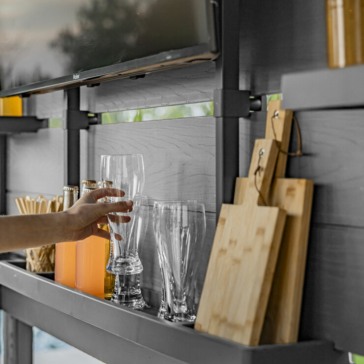 Keter Bar Gazebo 7ft 5" x 6ft 5" (2.3 x 2m)