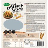 Back of pack of Betagro Chicken Satay