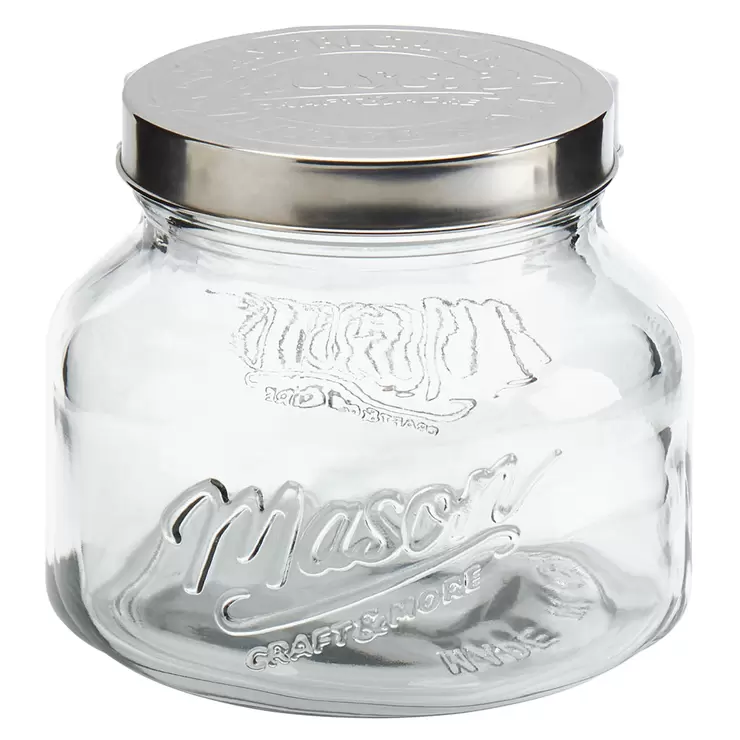 Mason Assorted Glass Jars 4 Piece Set