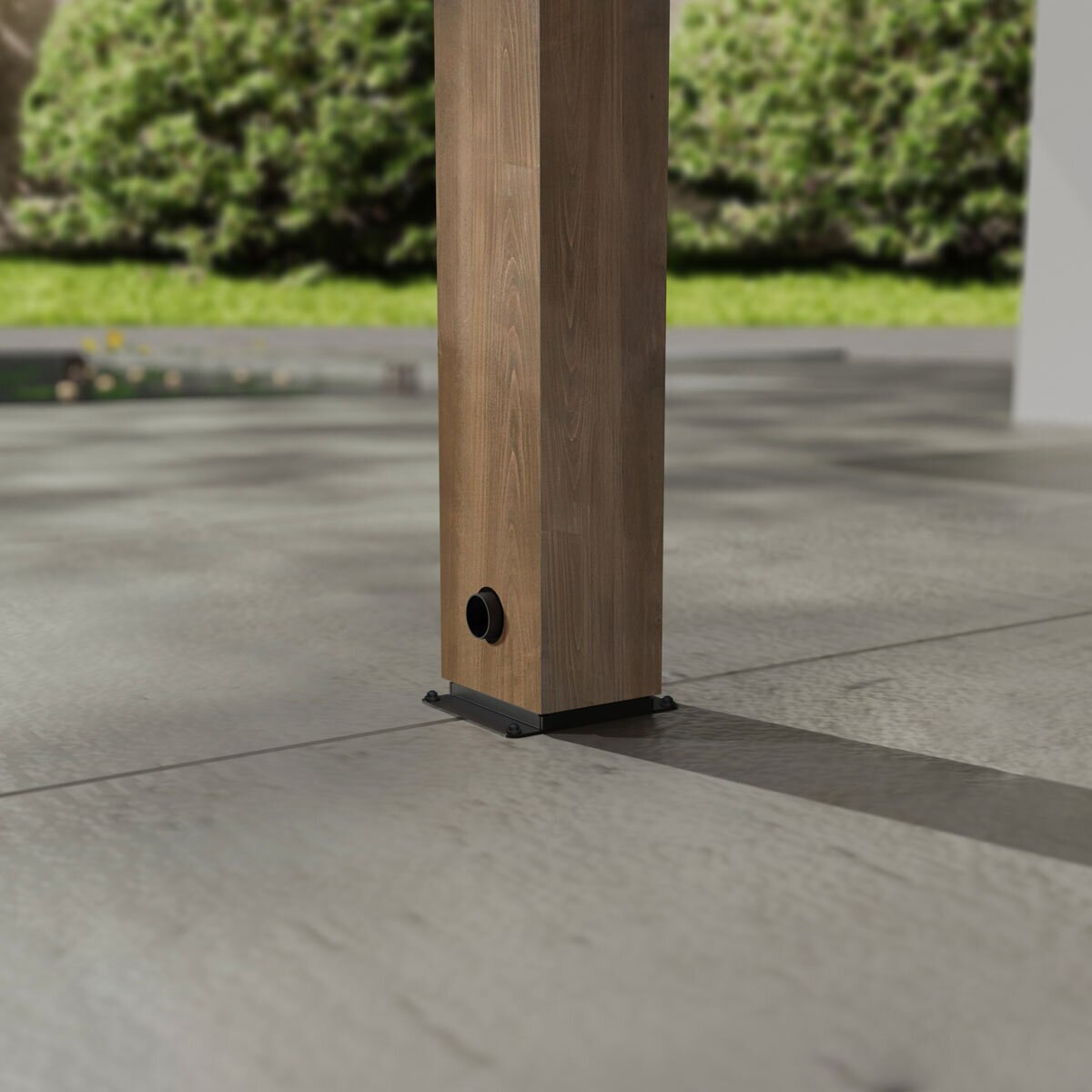 Palram Canopia Helsinki 9ft 10" x 21ft 10" (3m x 6.65m) Cedar Wood Patio Cover