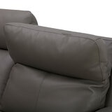 Gilman Creek Hadley Leather Reclining Sectional Sofa with Power Headrests