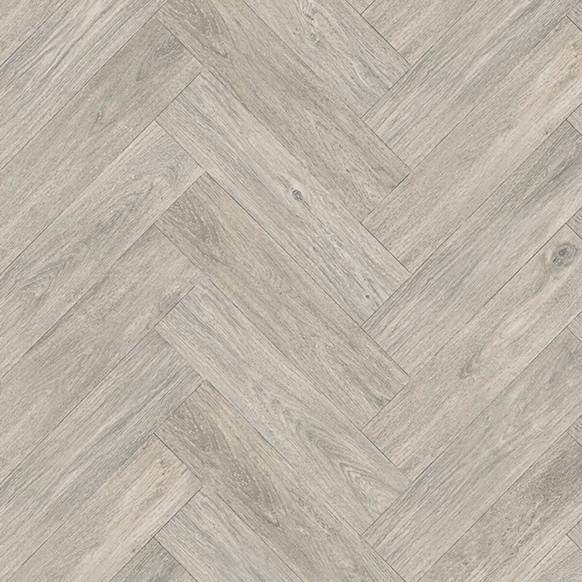 Faus Grey Rivau Herringbone Laminate Flooring - Sample Only