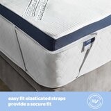 Silentnight Wellbeing Cool Touch Memory Foam Mattress Topper in 3 Sizes