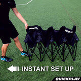 Quickplay Pro Folding 6 Person Bench