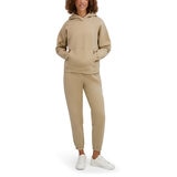 DKNY Sport Women's Fleece Hoodie in Beige
