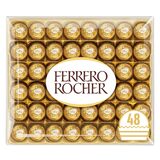 Box of Ferrero Chocolates individually wrapped clear outer