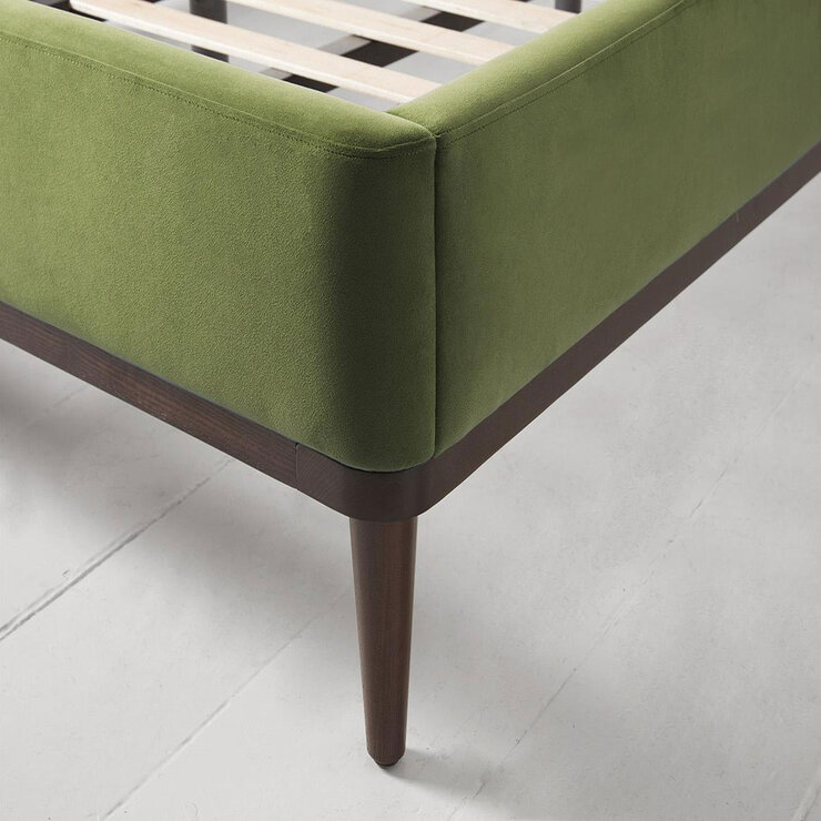 Swyft Bed 02 Green Velvet Bed Frame, King Swyft Bed 02 Green Velvet Bed Frame, King