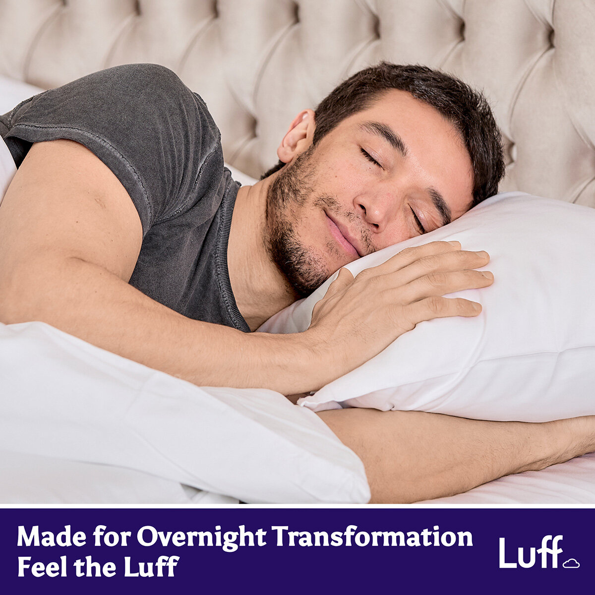 White Silver Lining Pillowcases Overnight Transformation