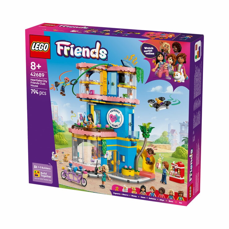 LEGO Friends Heartlake City Friends Club House - Model 42689 (8+ Years)