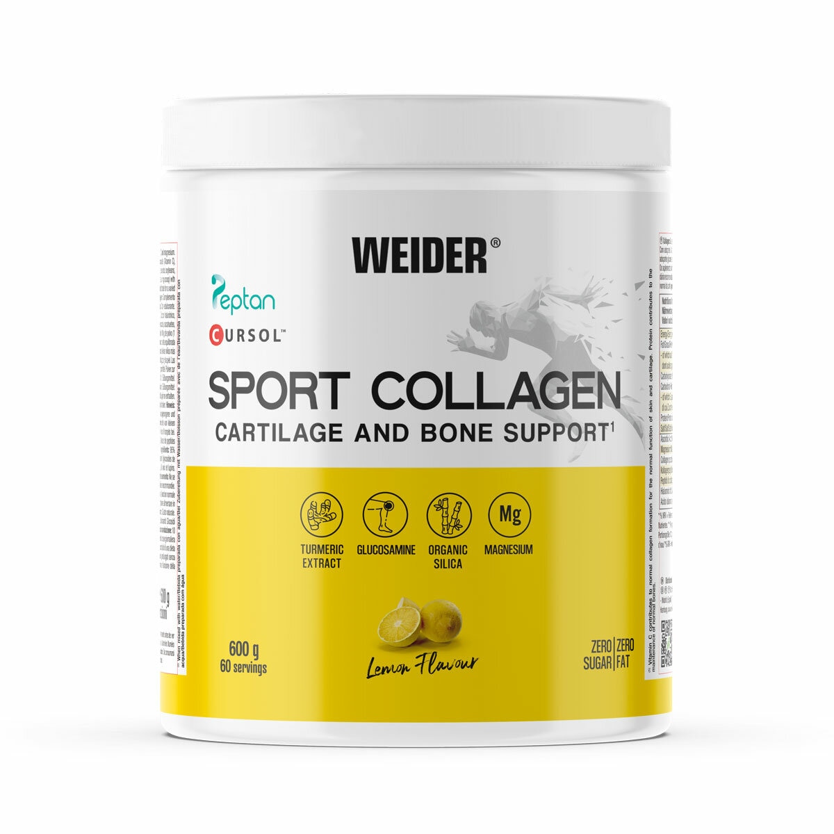 Weider Sports Collagen, Lemon, 600g