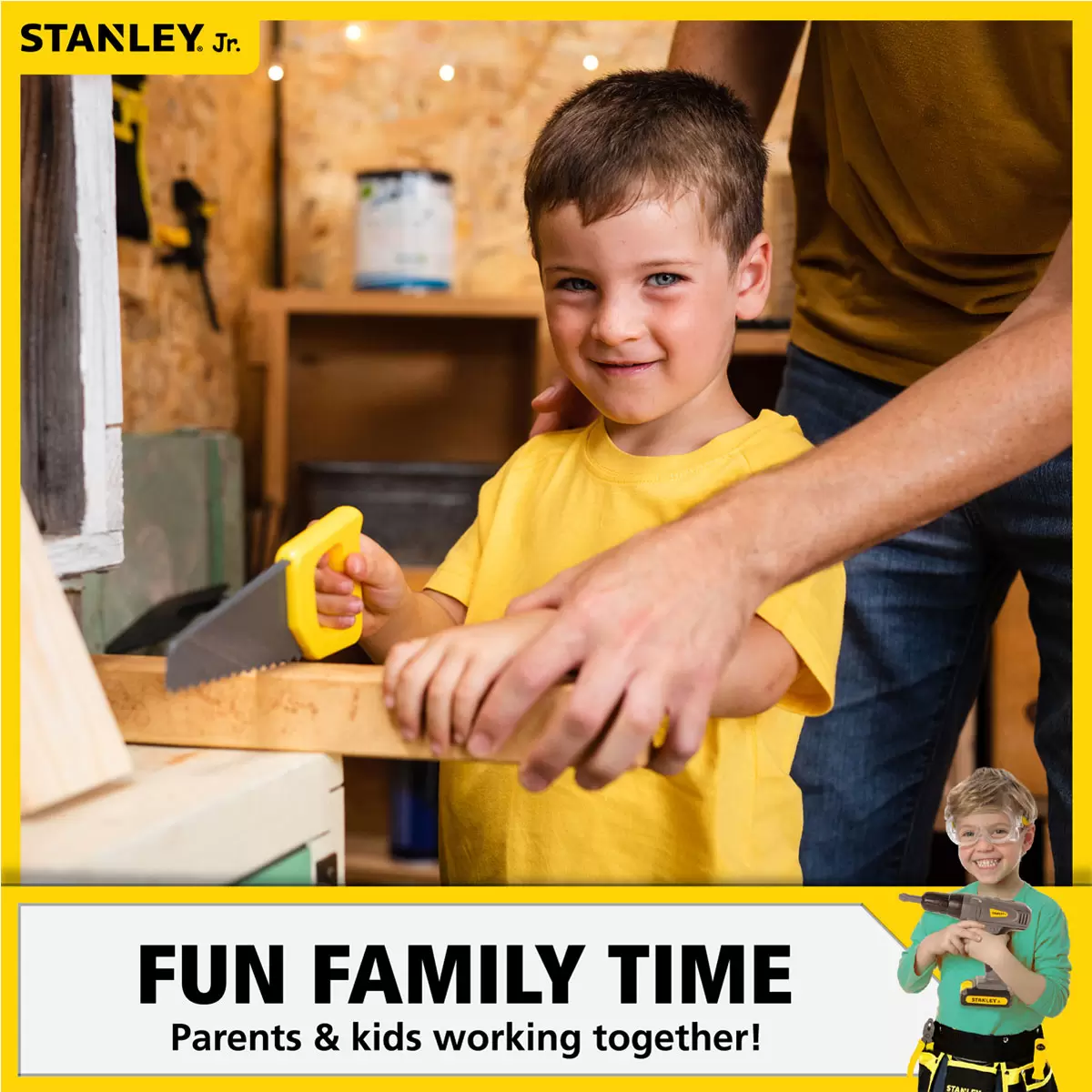 Stanley Jr 21 Piece Role Play Toolbox & Toy Tool Set (3+