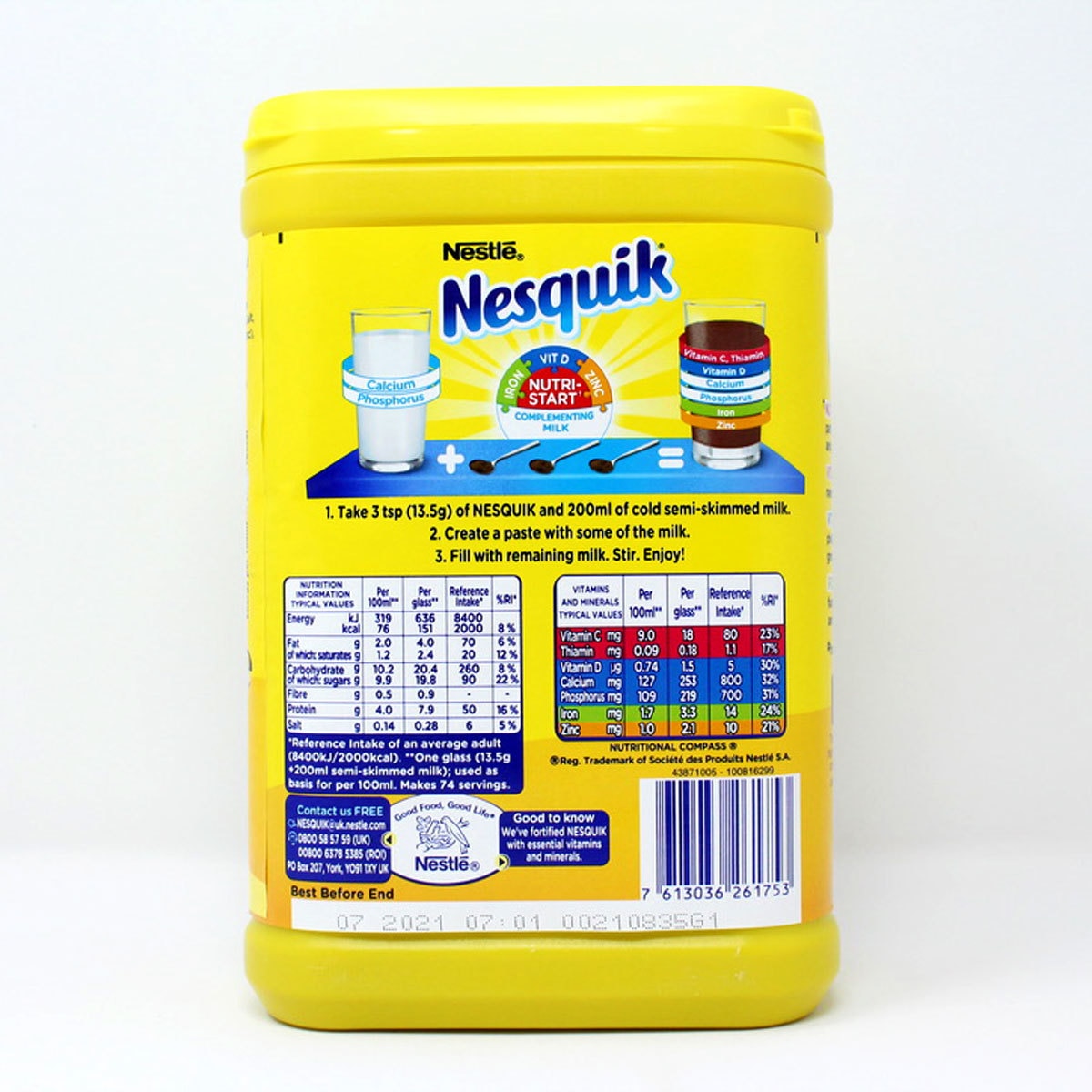 Nesquik Chocolate Powder, 1kg