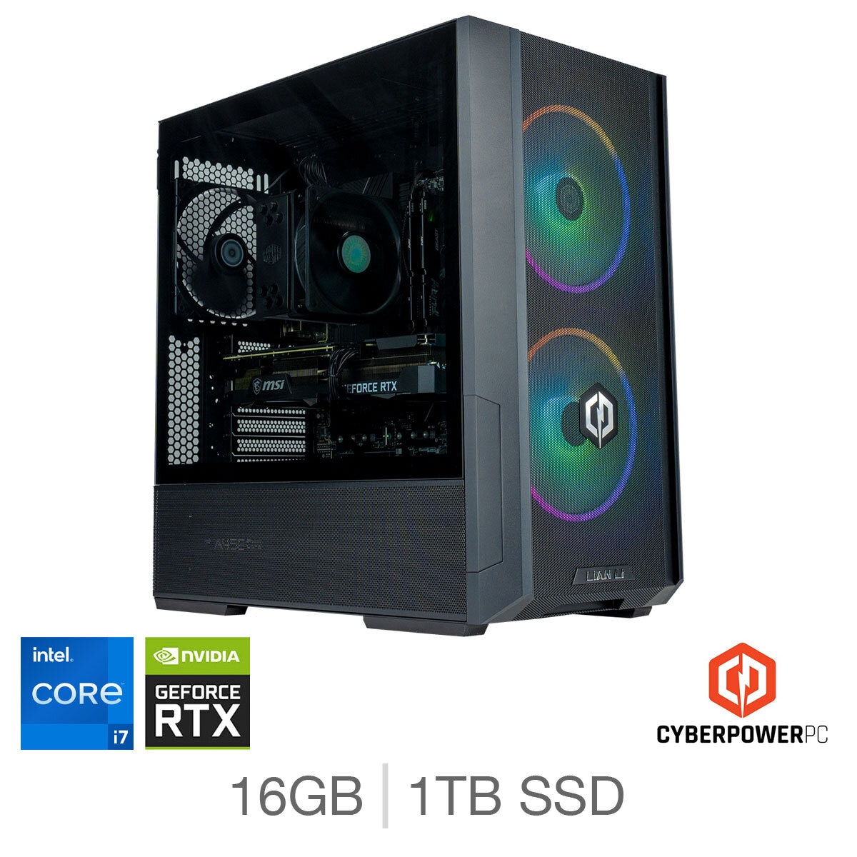 Cyberower, Intel Core i7-12700K, 16GB RAM, 1TB SSD, NVIDIA RTX 4070 Super, Gaming Desktop at costco.co.uk