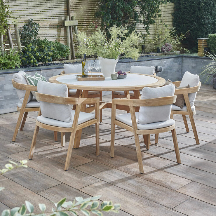 Kettler Kubu 7 Piece Dining Set Kettler Kubu 7 Piece Dining Set