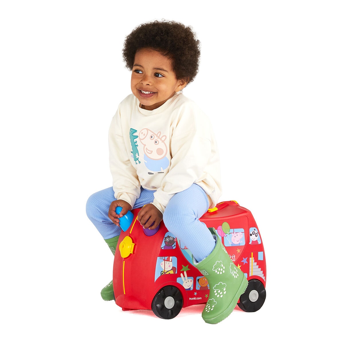 Trunki Peppa Pig Kids Ride-On Suitcase