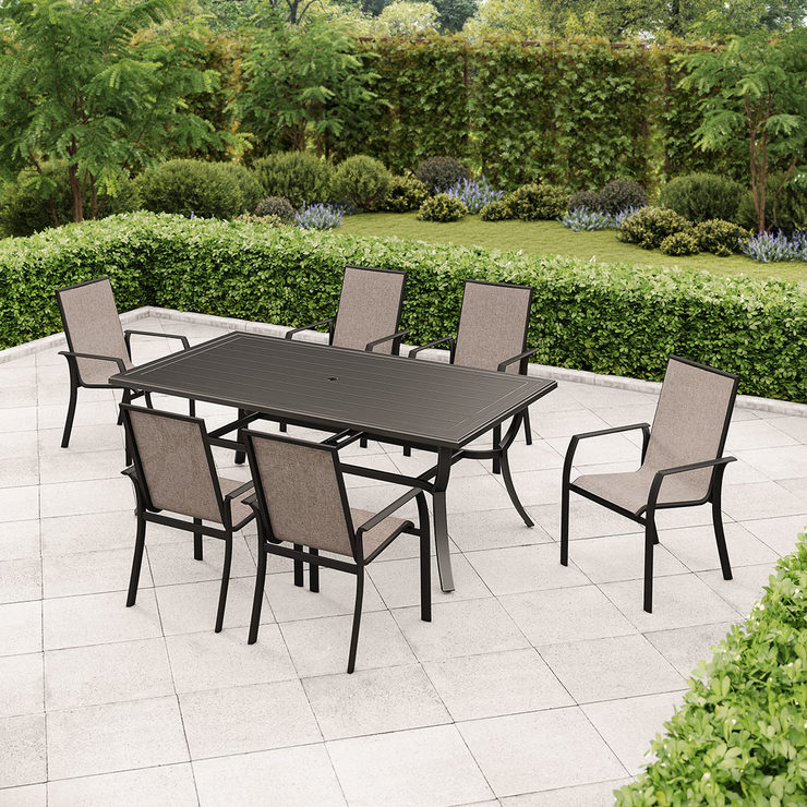 sunvilla indigo 5 piece high dining set