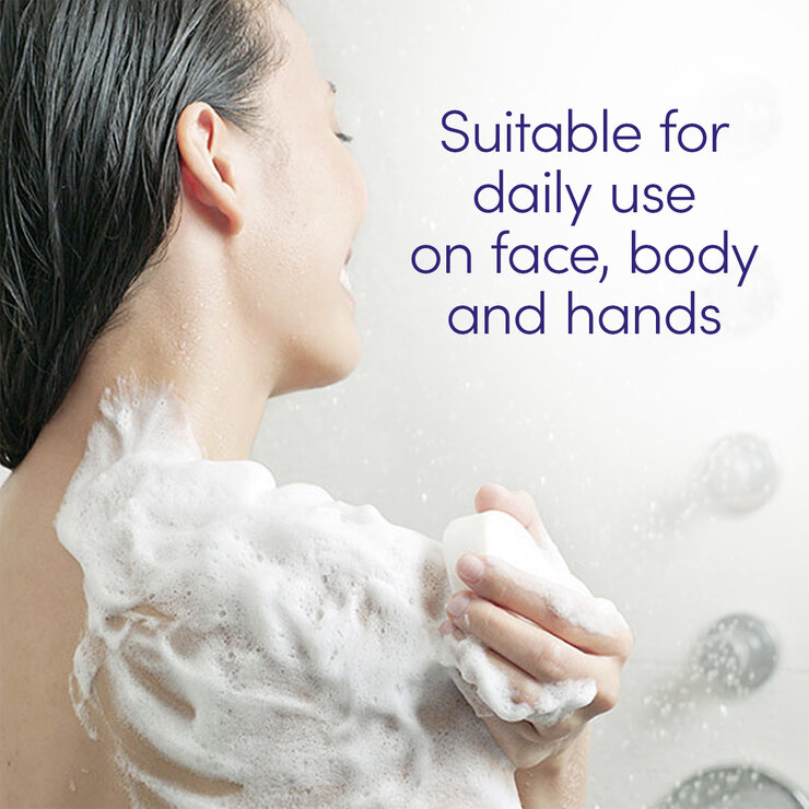 Dove Original Beauty Bar Soap with ¼ moisturising cream, 18 x 90 g