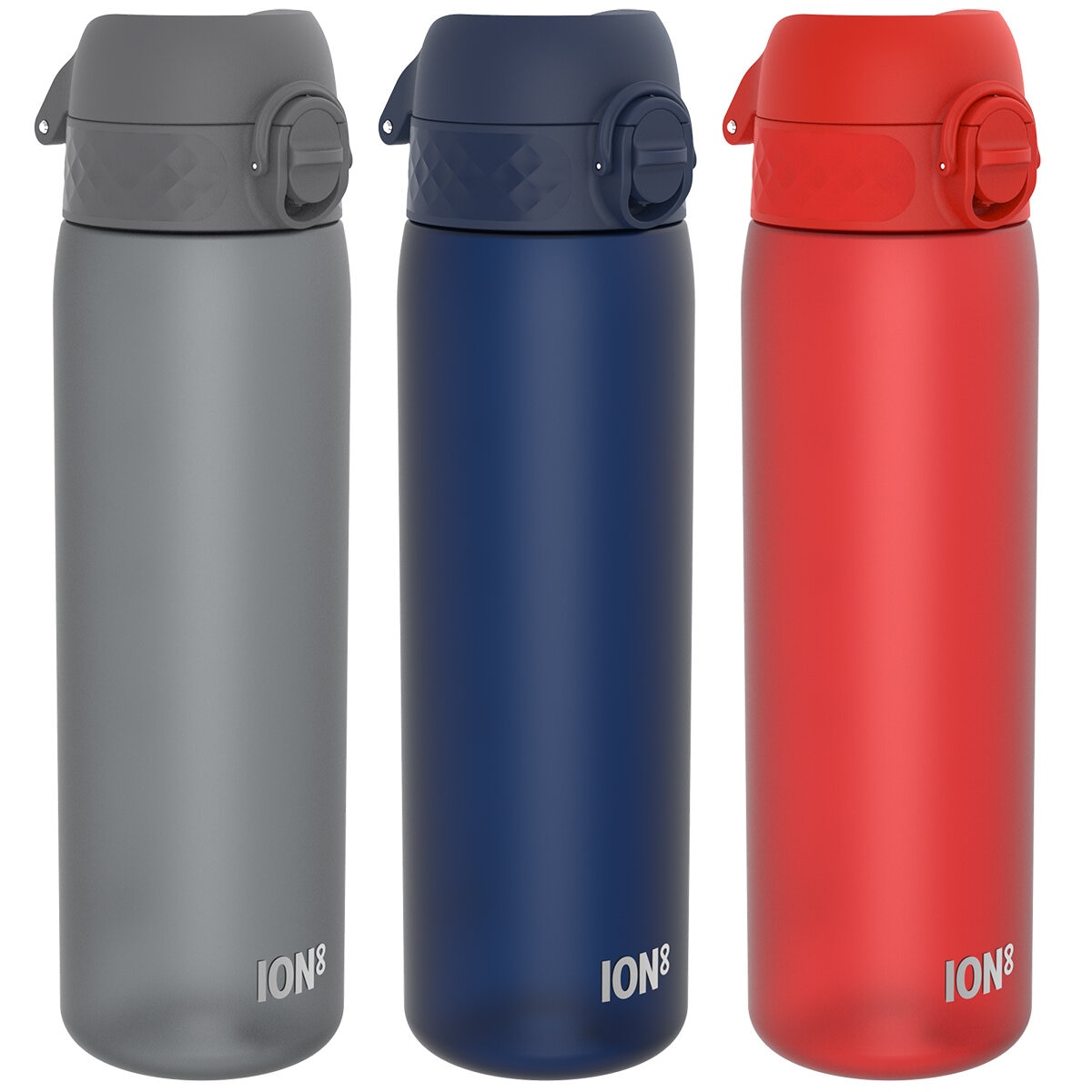 Ion8 Recyclon™ Leakproof 500ml Water Bottle, 3 Pack