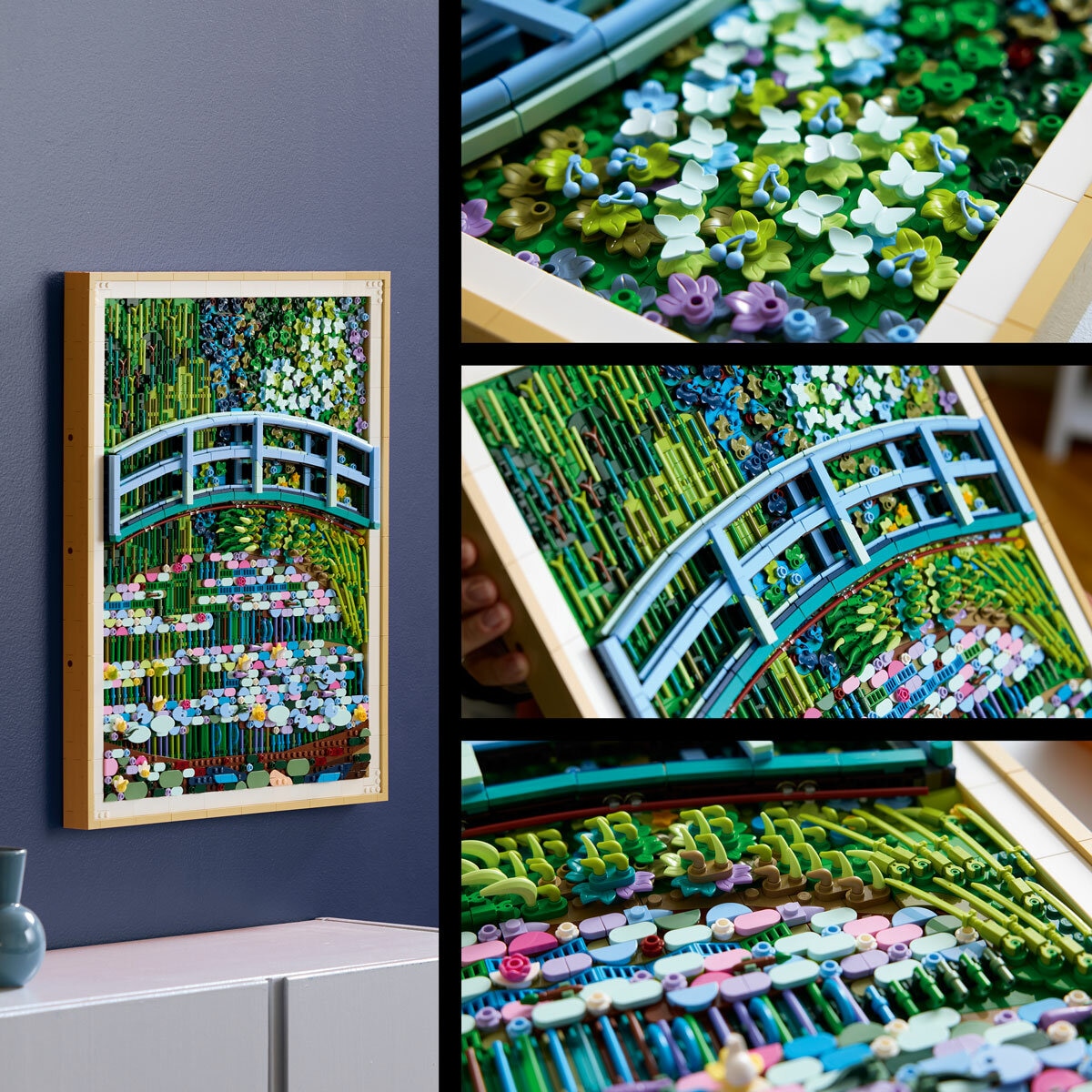 LEGO Art Claude Monet - Bridge over a Pond of Water Lilies - Model 31220 (18+ Years)