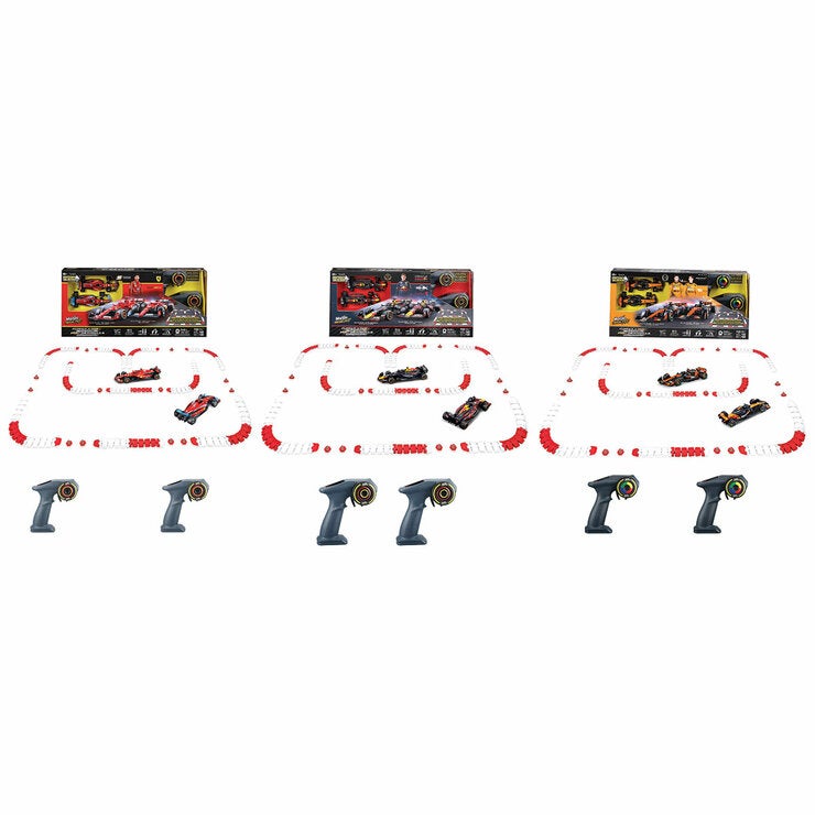 1:41 Formula Racing 2 Pack with 48-piece Track Assortment (6+ Years) 1:41 Formula Racing 2 Pack with 48-piece Track Assortment (6+ Years)