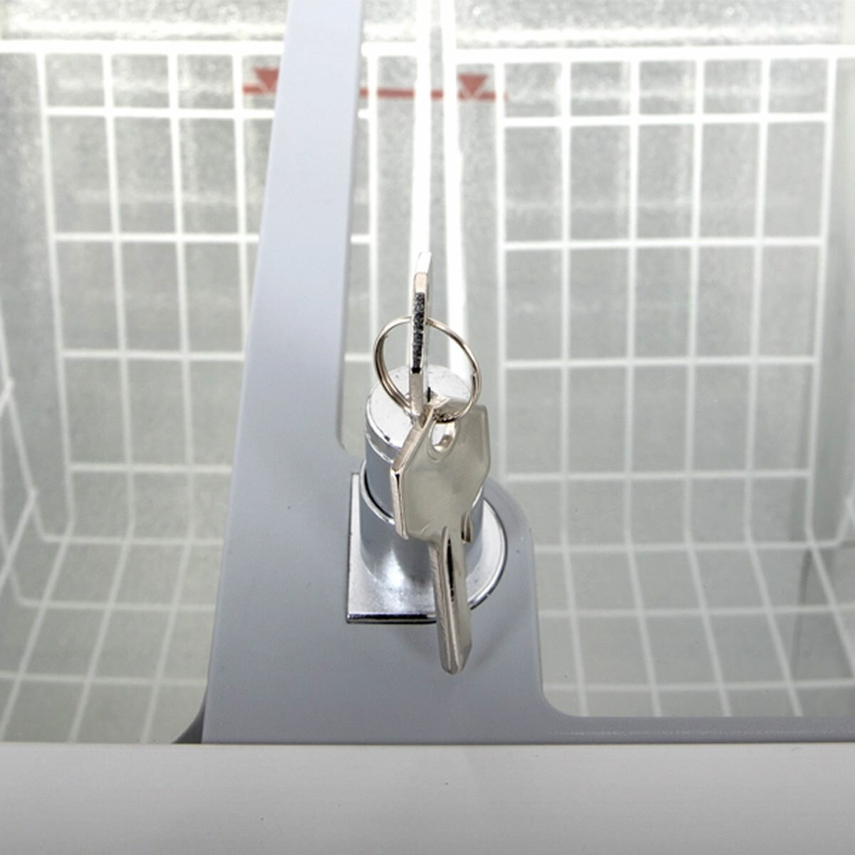 Contender FZI022 290L Commercial Ice Cream Freezer, F Rated in White