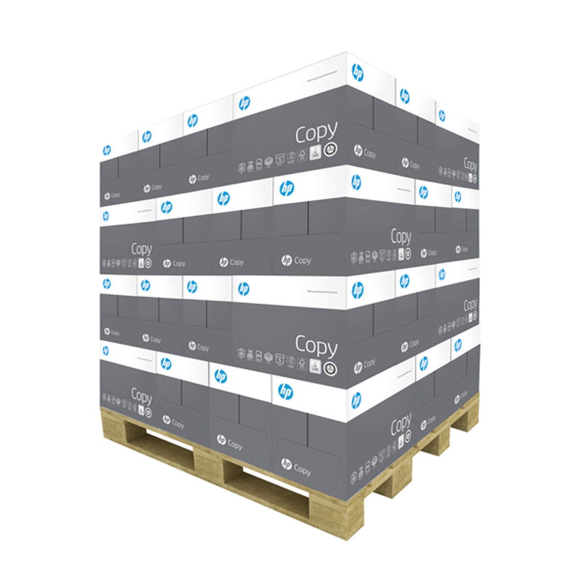 HP Copy A4 80gsm White Pallet of Paper - 150,000 sheets