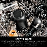 Lifestyle image of Ninja Cold Press Juicer showing simple to use Lifestyle image of Ninja Cold Press Juicer showing simple to use