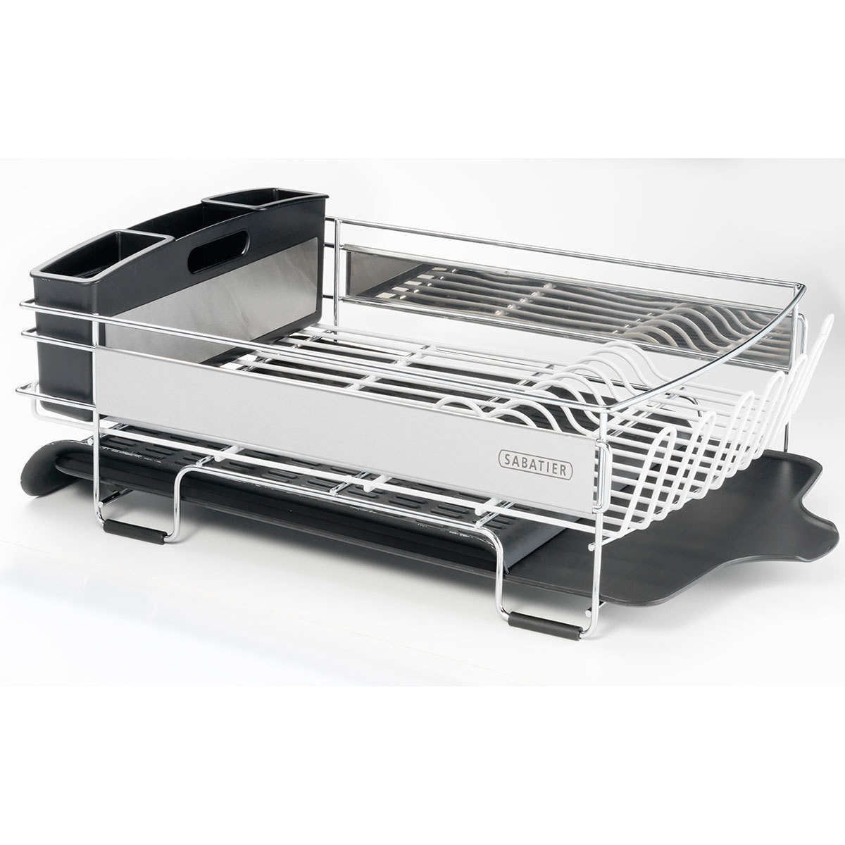 Sabatier Expandable Dish Rack with Stemware Rack Costco UK