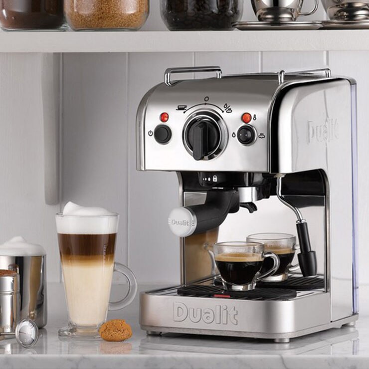 Dualit DCM2X Coffee Machine and Coffee Grinder Set Costco UK