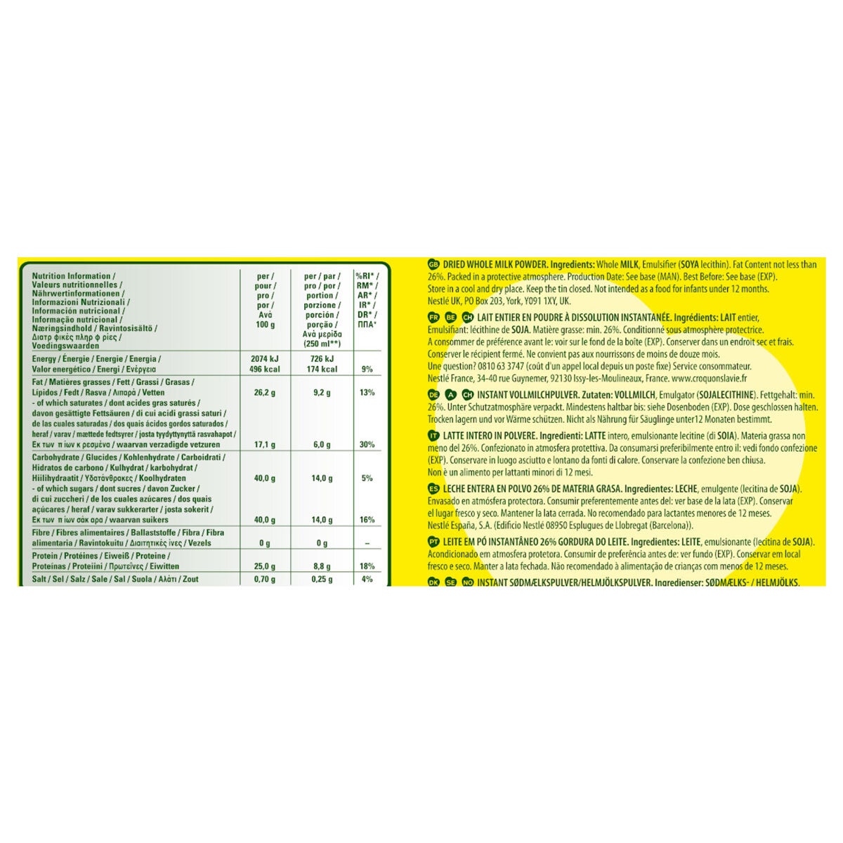 Nestle Nido, 2.5kg
