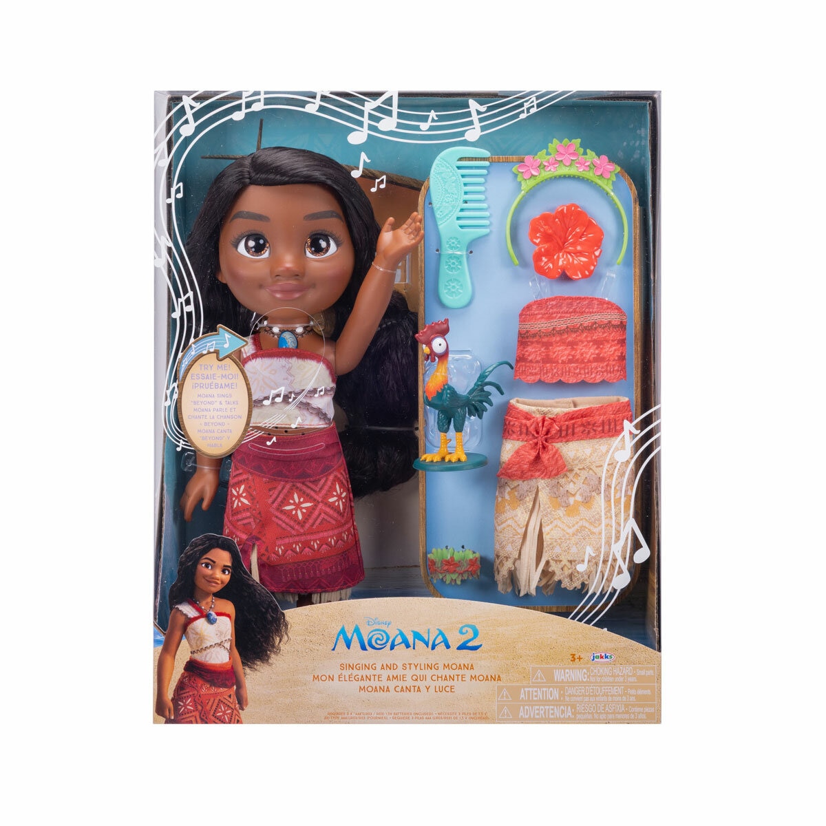Disney Princess Singing Doll - Moana (3+ Years) Disney Princess Singing Doll - Moana (3+ Years)