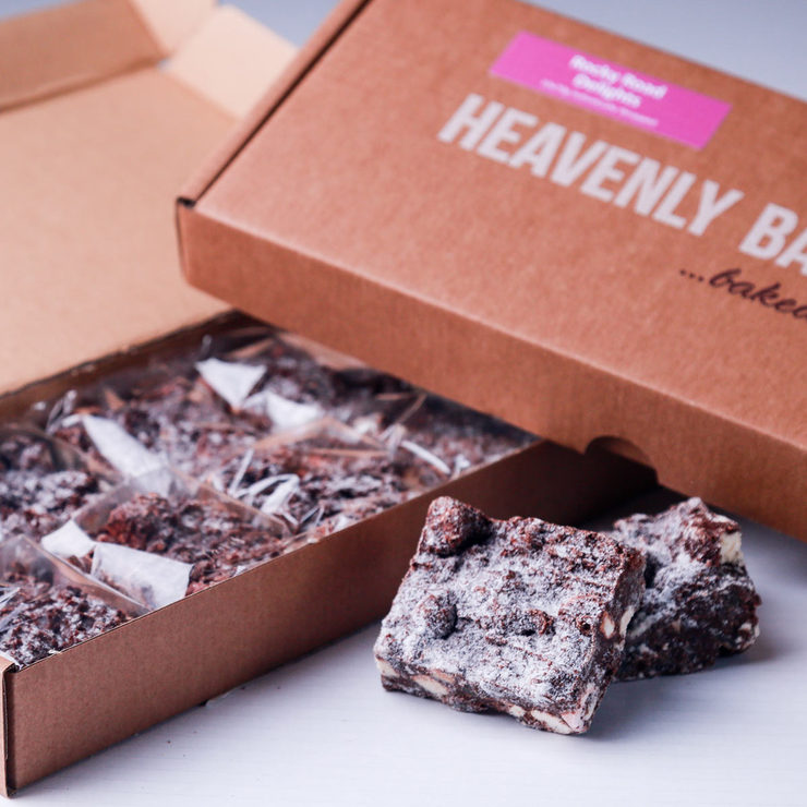 Heavenly Bakes Rocky Road Delights, 20 x 70g Heavenly Bakes Rocky Road Delights, 20 x 70g
