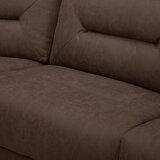 Gilman Creek Justin Brown Fabric Power Reclining Sectional Sofa